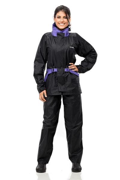 Imagem de Capa Chuva Conjunto Nylon Feminino Moto Motoboy Pantaneiro