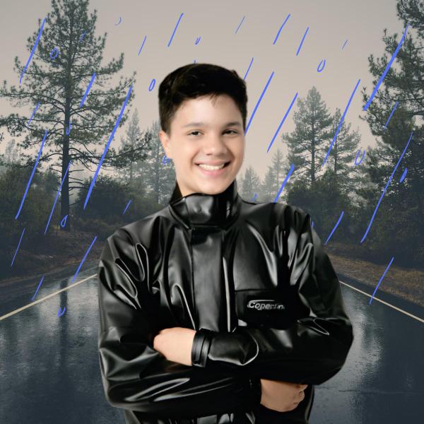 Imagem de Capa Chuva Copertine Masculino Preto