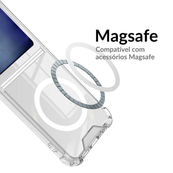 Imagem de Capa Clear Magsafe para Galaxy Z Flip 6