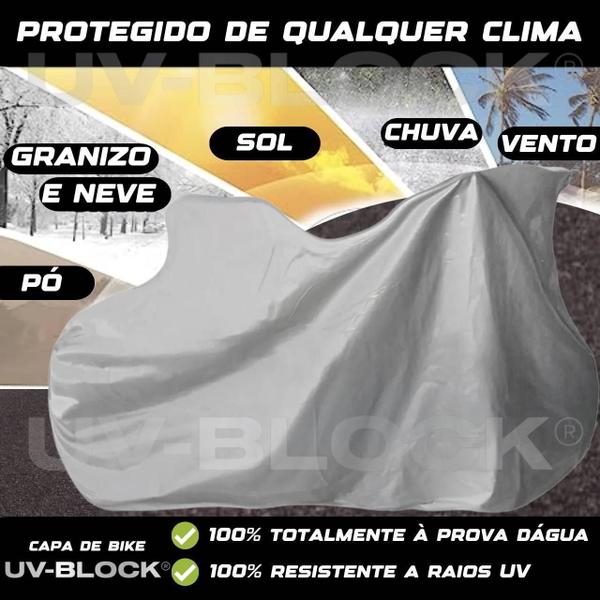 Imagem de Capa Cobrir Bike Forrada Impermeável Uv-Block Aro 20 - 29