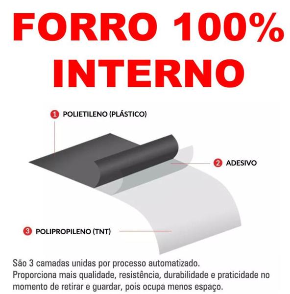 Imagem de Capa Cobrir Carro Automotiva Fiat Uno Mille 100% Forrada Anti Raios Uv Sol Chuva Maresia Sujeira