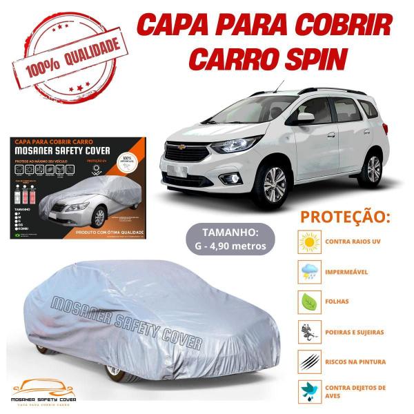 Imagem de Capa Cobrir Carro Chevrolet Spin Com Proteção Impermeável