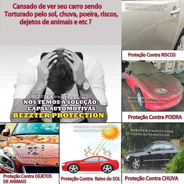 Capa Cobrir Carro Compass 100% Impermeável Proteção Total - Bezzter Imagem de Capa Cobrir Carro Compass 100% Impermeável Proteção Total