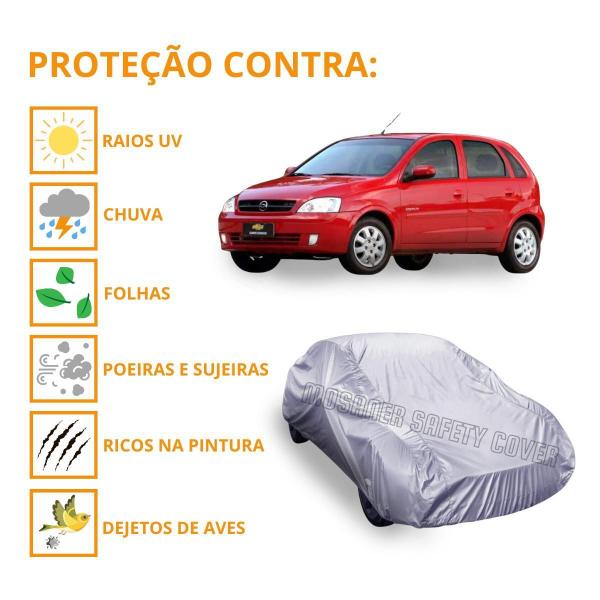 Imagem de Capa Cobrir Carro Corsa Hatch Com Proteção Impermeável