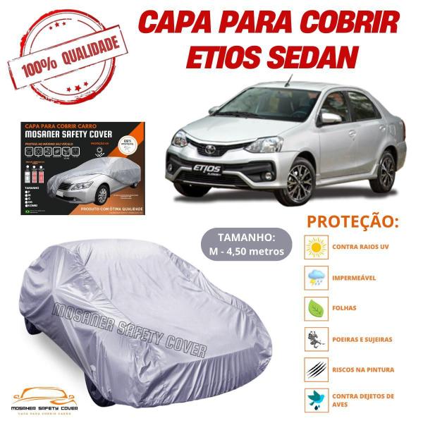 Imagem de Capa Cobrir Carro Etios Sedan Proteção Qualidade Impermeável