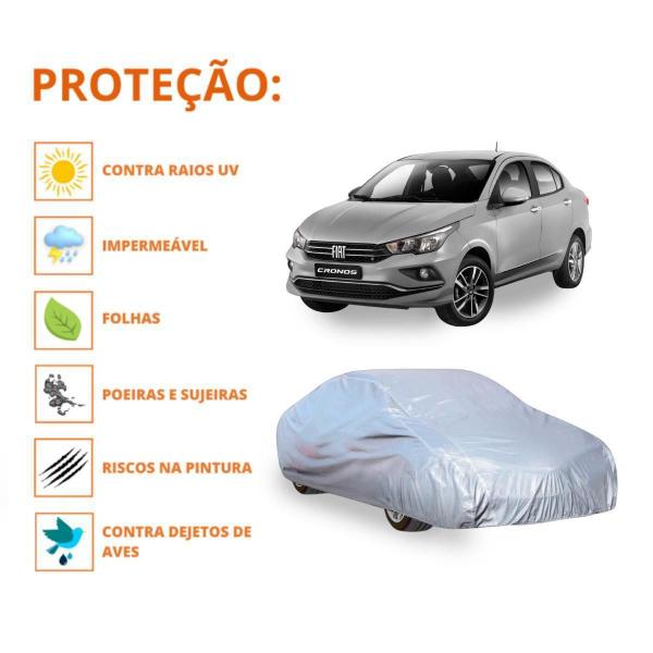 Imagem de Capa Cobrir Carro Fiat Cronos Com Ótima Proteção Impermeável