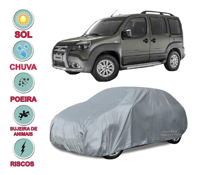 Imagem de Capa Cobrir Carro Fiat Doblo Impermeável Proteção Bezzter