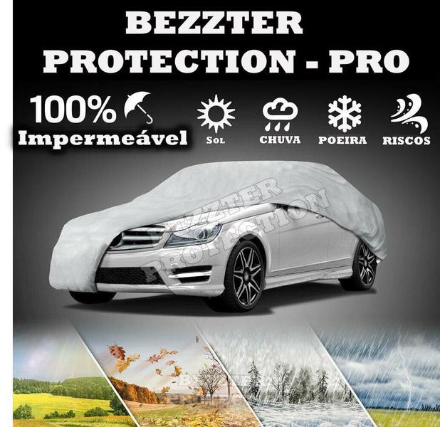 Imagem de Capa Cobrir Carro Fiat Palio Impermeável Proteção Bezzter