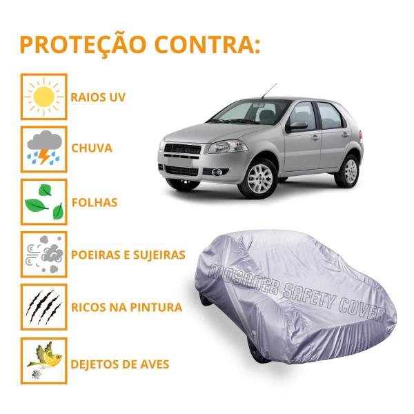 Imagem de Capa Cobrir Carro Fiat Palio Protege Qualidade Impermeável