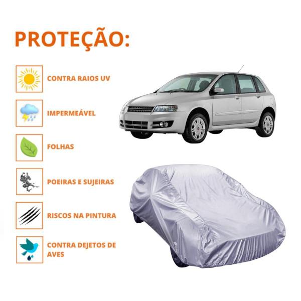 Capa Cobrir Carro Fiat Stilo Proteção Qualidade Impermeável - Mosaner Store Imagem de Capa Cobrir Carro Fiat Stilo Proteção Qualidade Impermeável