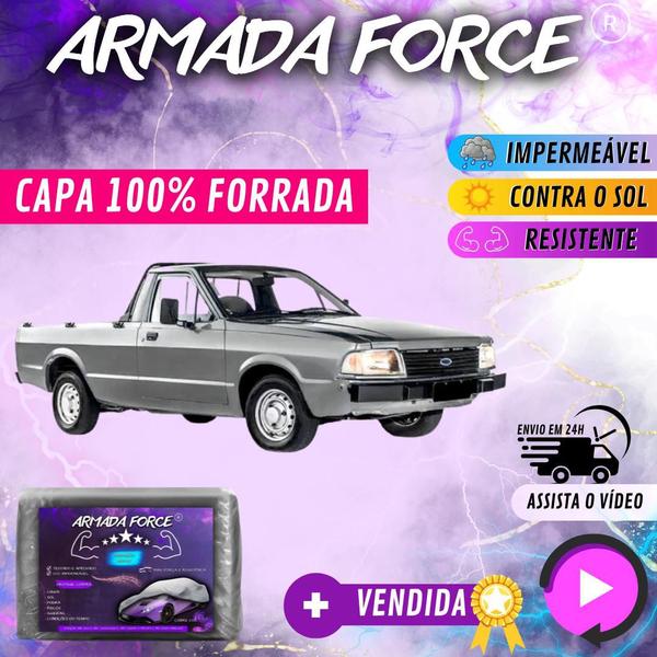 Imagem de Capa Cobrir Carro FORD EDGE 100% Forrada Armada Force 100% Impermeável Forro Total Protege Sol Chuva Poeira Lona Proteção Automotiva Hatch e Sedan