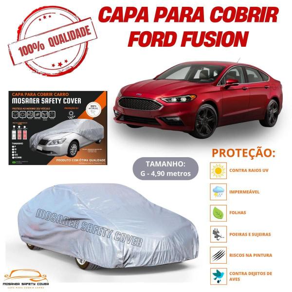 Imagem de Capa Cobrir Carro Ford Fusion Protege Qualidade Impermeável