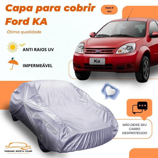 Imagem de Capa Cobrir Carro Ford Ka Proteção Com Qualidade Impermeável