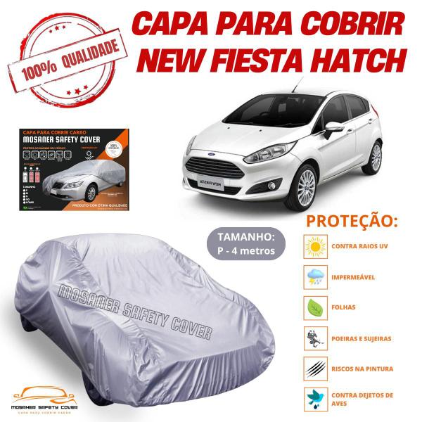 Imagem de Capa Cobrir Carro Ford New Fiesta Hatch Protege Impermeável