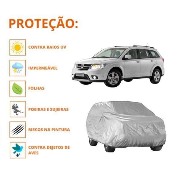 Capa Cobrir Carro Freemont Proteção E Qualidade Impermeável - Mosaner Store Imagem de Capa Cobrir Carro Freemont Proteção E Qualidade Impermeável