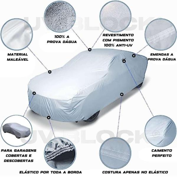 Capa Cobrir Carro Gol G4 Impermeável Uv-Block Imagem de Capa Cobrir Carro Gol G4 Impermeável Uv-Block