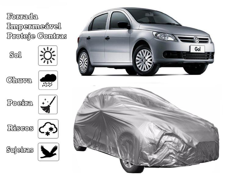 Capa Cobrir Carro Gol Novo Forrada E Impermeável - Zna Bezzter Imagem de Capa Cobrir Carro Gol Novo Forrada E Impermeável
