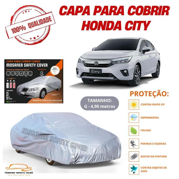 Imagem de Capa Cobrir Carro Honda City Proteção Qualidade Impermeável