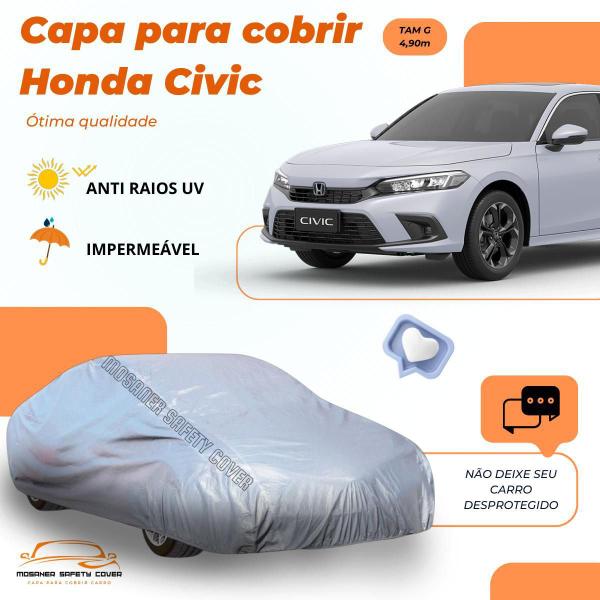 Capa Cobrir Carro Honda Civic Protege Qualidade Impermeável - Mosaner Store Imagem de Capa Cobrir Carro Honda Civic Protege Qualidade Impermeável