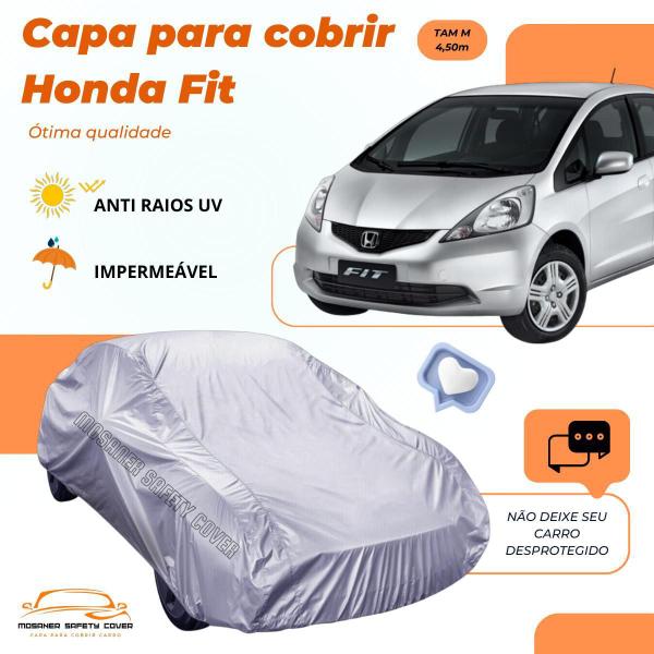 Imagem de Capa Cobrir Carro Honda Fit Protege Qualidade Impermeável