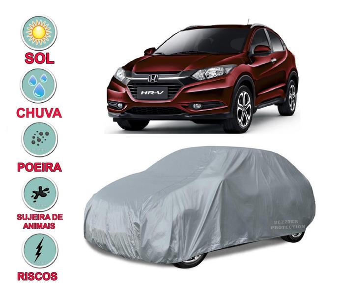 Imagem de Capa Cobrir Carro Honda Hr-V 100% Impermeável Proteção Total Bezzter Protection