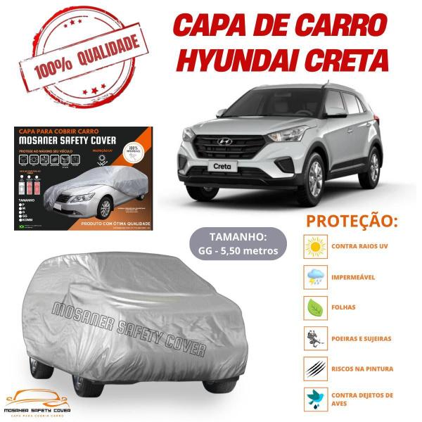 Imagem de Capa Cobrir Carro Hyundai Creta Com Proteção Impermeável