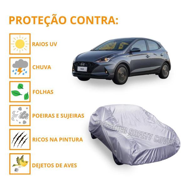 Imagem de Capa Cobrir Carro Hyundai Hb20 Hatch Proteção Impermeável