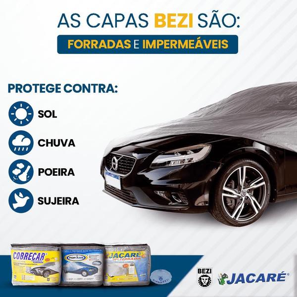 Capa cobrir carro jacaré texturizada plus honda fit - BEZI Imagem de Capa cobrir carro jacaré texturizada plus honda fit