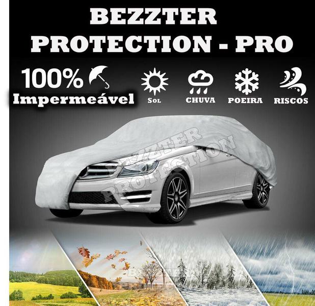 Capa cobrir carro Onix Hatch 100% Impermeável Proteção Total Bezzter Imagem de Capa cobrir carro Onix Hatch 100% Impermeável Proteção Total Bezzter