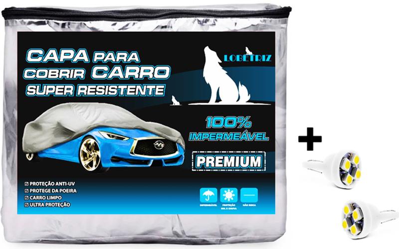 Imagem de Capa cobrir carro Onix Hatch 100% Impermeável Proteção Total SS