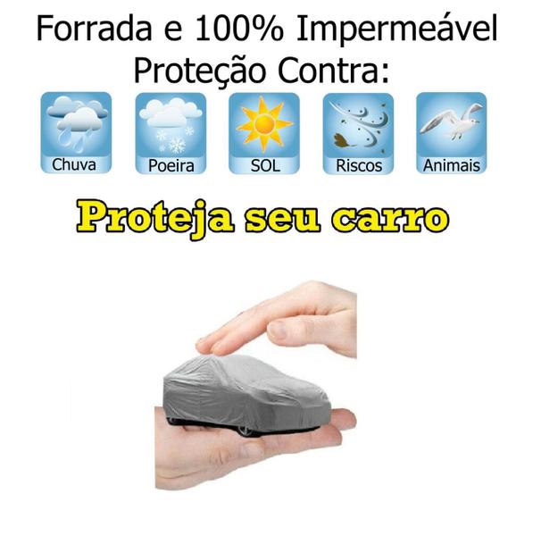 Capa Cobrir Carro Opala Forrada Impermeável - zna Imagem de Capa Cobrir Carro Opala Forrada Impermeável