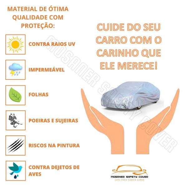 Capa Cobrir Carro Peugeot 207 Sedan Com Proteção Impermeável - Mosaner Store Imagem de Capa Cobrir Carro Peugeot 207 Sedan Com Proteção Impermeável