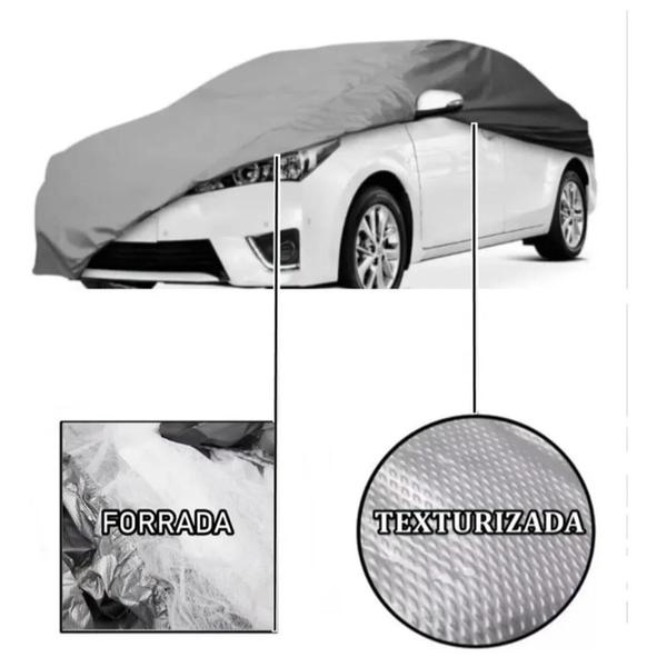 Imagem de capa cobrir carro proteção sol e chuva (p) -uno-palio-gol similares
