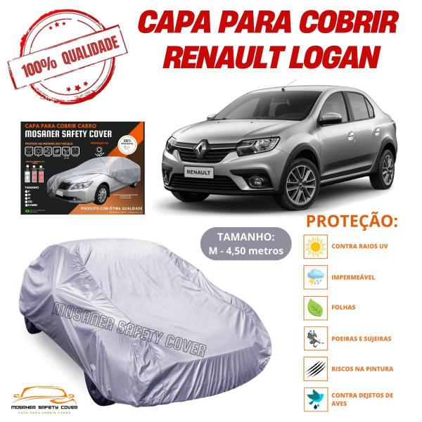 Imagem de Capa Cobrir Carro Renault Logan Com Proteção Impermeável