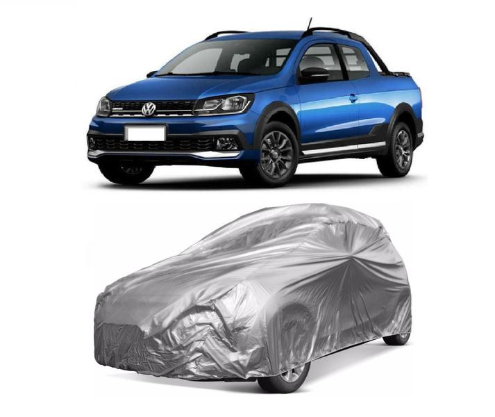 Capa Cobrir Carro Saveiro Forrada E 100% Impermeável - Zna Bezzter Imagem de Capa Cobrir Carro Saveiro Forrada E 100% Impermeável