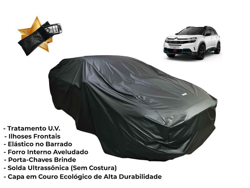 Capa Cobrir Carro Sol Chuva Proteção U.V. Citroen Aircross - Kahawai Capas Impermeáveis Imagem de Capa Cobrir Carro Sol Chuva Proteção U.V. Citroen Aircross
