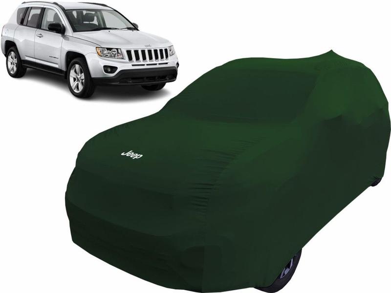 Imagem de Capa Cobrir Carro Suv Jeep Compass Tecido Helanca Lycra