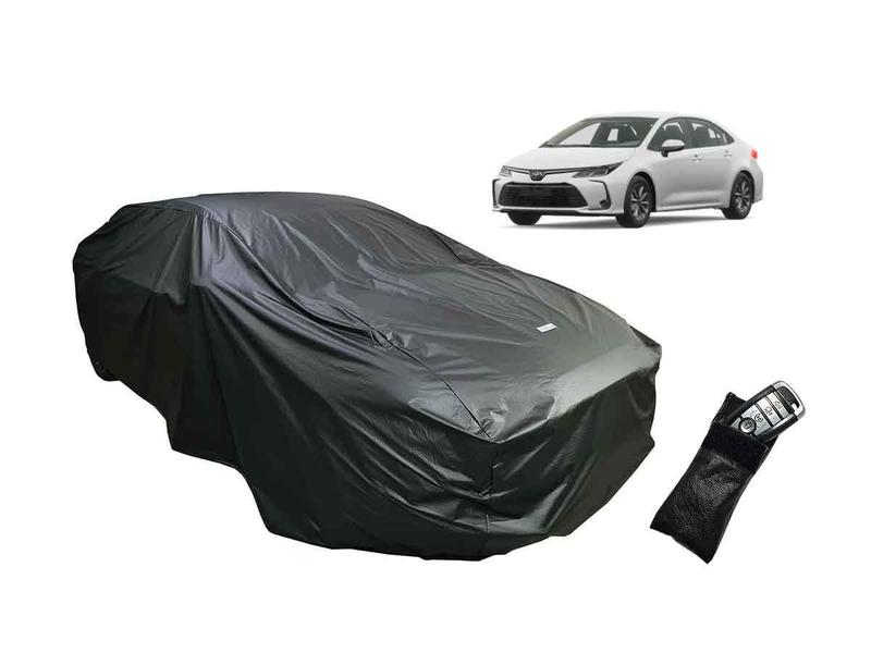 Capa Cobrir Carro Toyota Corolla Chuva forro macio - Kahawai Capas Impermeáveis Imagem de Capa Cobrir Carro Toyota Corolla Chuva forro macio