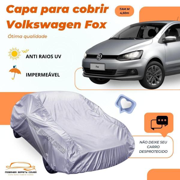 Imagem de Capa Cobrir Carro Volkswagen Fox Com Proteção Impermeável