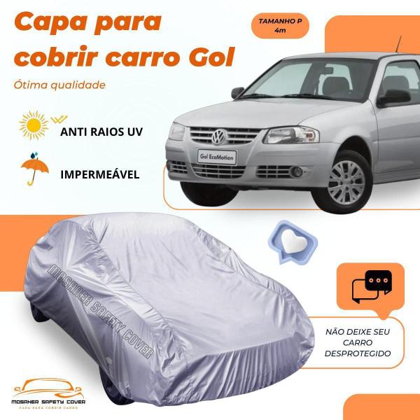 Imagem de Capa Cobrir Carro Volkswagen Gol Proteção Impermeável