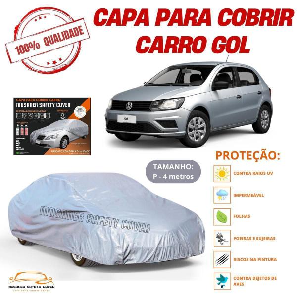 Imagem de Capa Cobrir Carro Volkswagen Novo Gol Proteção Impermeável