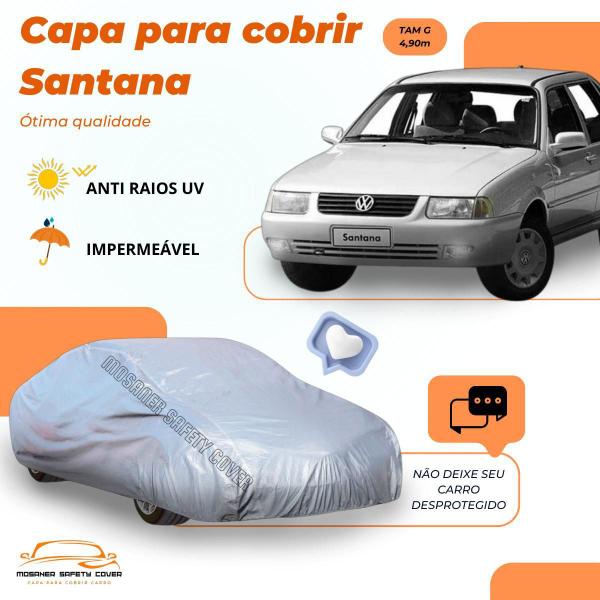 Capa Cobrir Carro Volkswagen Santana Proteção Impermeável - Mosaner Store Imagem de Capa Cobrir Carro Volkswagen Santana Proteção Impermeável