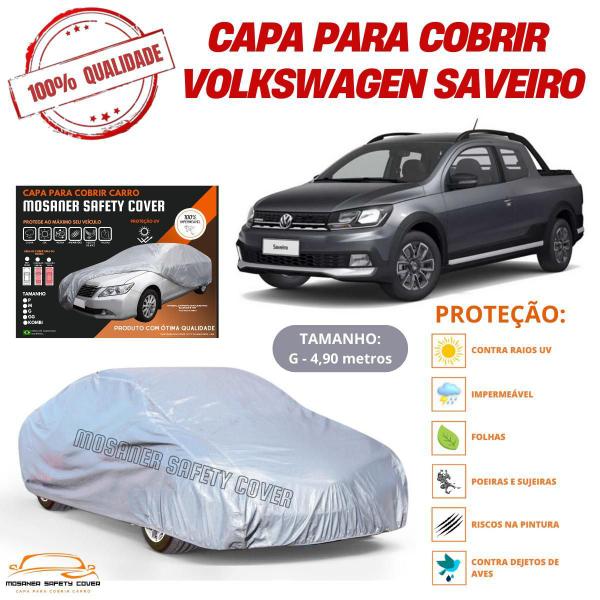 Imagem de Capa Cobrir Carro Volkswagen Saveiro Proteção Impermeável