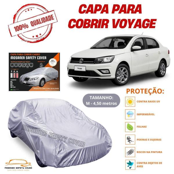 Imagem de Capa Cobrir Carro Volkswagen Voyage Com Proteção Impermeável