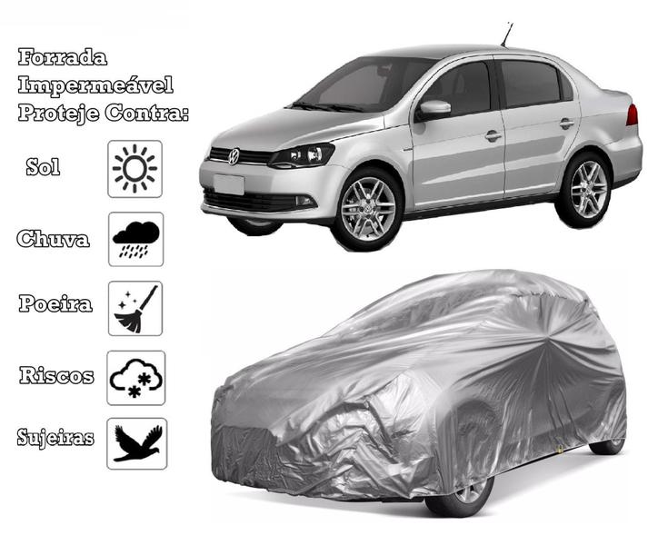 Capa Cobrir Carro Voyage Forrada E Impermeável - Zna Bezzter Imagem de Capa Cobrir Carro Voyage Forrada E Impermeável