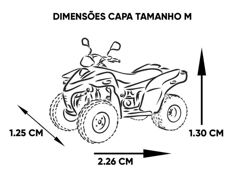 Imagem de Capa Cobrir Quadriciclo CAM AM Outlander 500/700 Impermeável