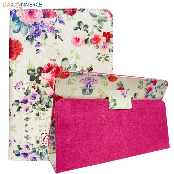 Imagem de Capa Com Suporte Para Tablet Samsung Galaxy Tab 3 8 Polegadas Flores Sm T310