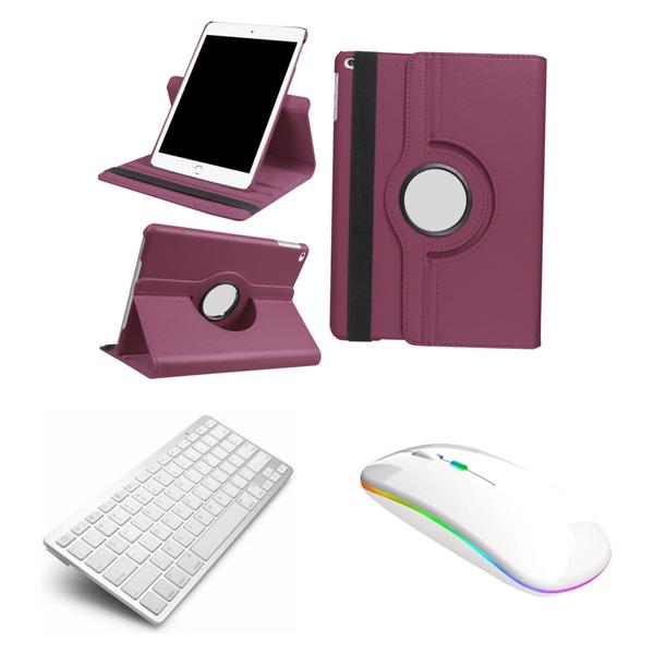 Imagem de Capa com teclado bluetooth e mouse bluetooth para tablet Samsung Galaxy Tab A8 X200