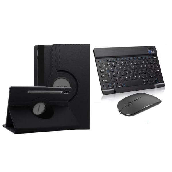 Imagem de Capa Com Teclado E Mouse Bluetooth P/ Tablet Galaxy A8 X200 10.5