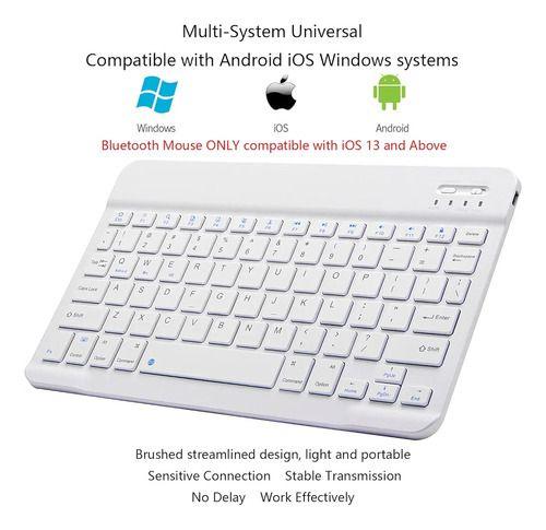 Imagem de Capa Com Teclado E Mouse P Tablet Samsung Galaxy Fe 12,4